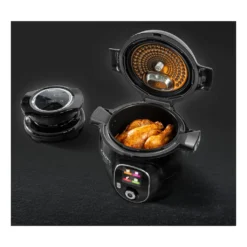 Krups Cook4Me Extra Crisp-Deckel AJ1508 | Timer | 4 Automatische Funktionen | Extra Knusprig | Schwarz -Küchenwaren Geschäft d58a4921e18c8f41f9138ae9e2f277bf