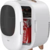 Baseus Mini Beauty Kühlschrank Für Kosmetik Reisekühlschrank Mit Heizung 8l 220V EU / 12V Weiß -Küchenwaren Geschäft d87193792a36869366dead03577a15ab
