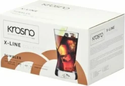 KROSNO X-Line Wassergläser, 6er-Set, 200 Ml -Küchenwaren Geschäft d8a0c68948af019e6f2ffa15c8bc860b