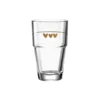 LEONARDO 043467 Solo Latte Macchiato Becher Mit Motiv Herzen, Glas, 410 Ml, Klar -Küchenwaren Geschäft d906ce2f4b055042e62e118b5e8ed2ad