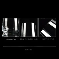 KROSNO Infinity Gläser Für Wasser, Getränke Und Säfte, 6er-Set, 490 Ml -Küchenwaren Geschäft d961742516785ec72e4864987d7c1c06