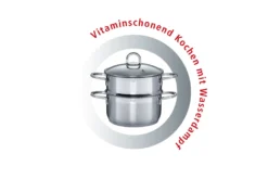 GSW Kochtopf-Set Alara 14 Tlg., Edelstahl Rostfrei 18/8, Glas, Bratentopf Mit Glasdeckel ø Ca. 20 X H 11,0cm / Fleischtopf Mit Glasdeckel ø Ca. 16 X H 10,0cm / ø Ca. 20 X H 12,0cm / ø Ca. 24 X H 14,0cm / Bratpfanne Mit Glasdeckel ø Ca. 24 X H 6,0cm / Servierpfanne ø Ca. 28 X H 7,0cm / Stielkasserolle ø Ca. 16 X H 8,0cm / Milchtopf ø Ca. 14 X H 12,5cm / Dämpfeinsatz Ca. 20 X H 10,0cm -Küchenwaren Geschäft da0ecdfd6d068b26a26fe38ac1af6f2e