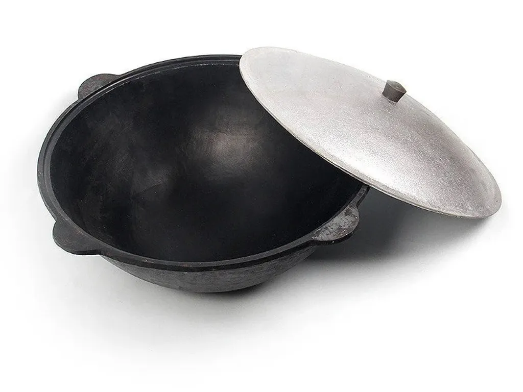 Usbekische Asien Kazan Aus Gusseisen Mit Aludeckel 12 Liter 3 Usbekische Asien Kazan Aus Gusseisen Mit Aludeckel 12 Liter