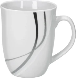 Van Well Frühstücksservice Silver Night, 12tlg 6 Personen, 6 Kaffeebecher + 6 Teller, Linien-Dekor 11 Van Well Frühstücksservice Silver Night, 12tlg 6 Personen, 6 Kaffeebecher + 6 Teller, Linien-Dekor -Küchenwaren Geschäft da5c44bf5345f167b169a0a3db501bff