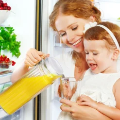 Relaxdays Saftkrug Glas 1 L -Küchenwaren Geschäft dbdc7e56157950ca94c99bf02d290075