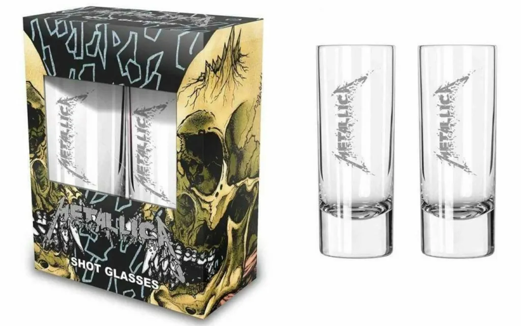 Metallica Schnapsglas Set 2 Stück Sad But True Shot Glasses Schnapsgläser 3 Metallica Schnapsglas Set 2 Stück Sad But True Shot Glasses Schnapsgläser