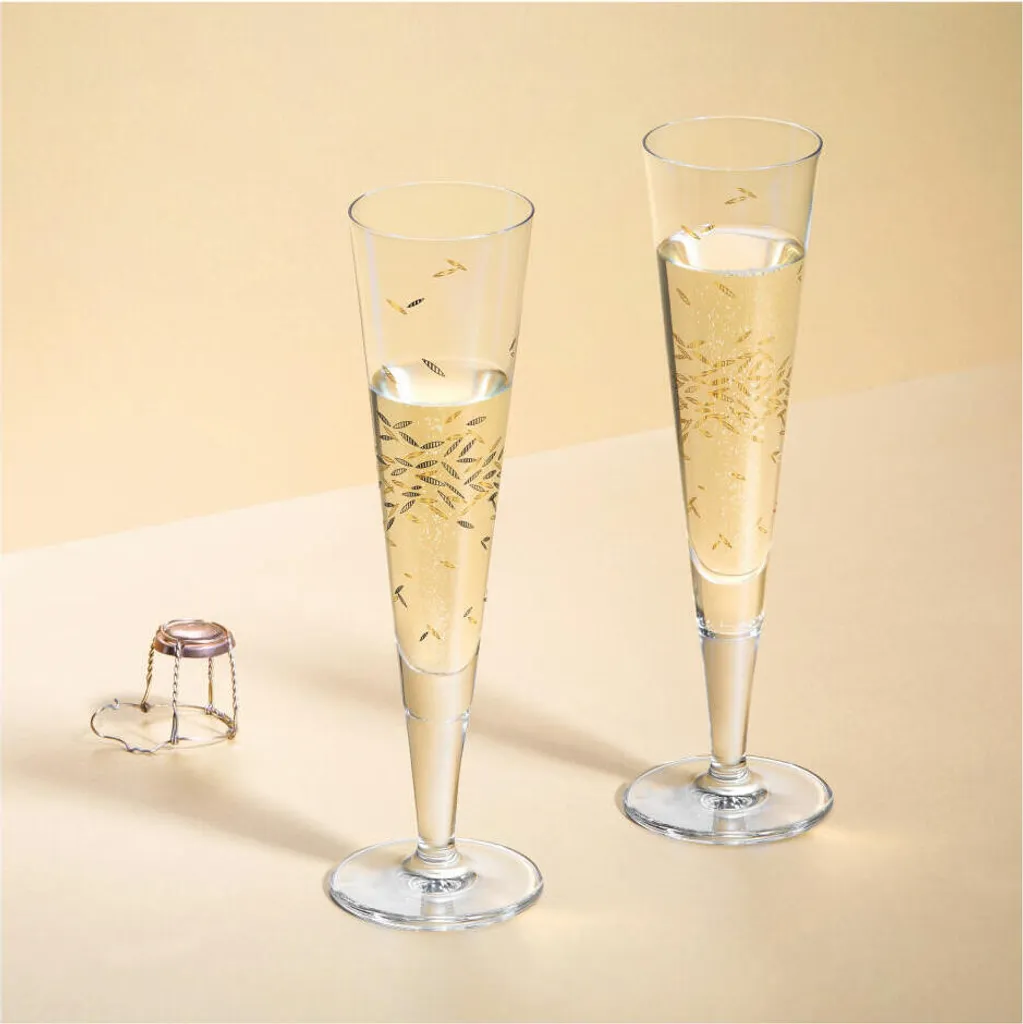 Goldnacht Champagnerglas-Set H22 Von Ritzenhoff Design Team 17 Goldnacht Champagnerglas-Set H22 Von Ritzenhoff Design Team – Bild 15