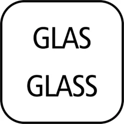 APS Glaskaraffe -ICEBLUE- /// Ø 8 Cm, H: 30 Cm, 0,8 Liter /// Glas, Blau, Silikon /// 10723 -Küchenwaren Geschäft de770f03b360e1f98a1c06d7c4925fbd