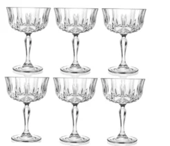 6 X Kristall-Champagnergläser Rori -Küchenwaren Geschäft df0d85ed571279c584f6e0d81118856f
