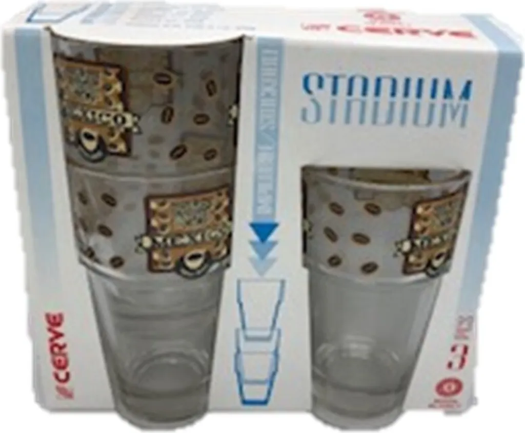 Latte Macchiato Gläser-Set 310 Ml Stapelbar Kaffee-Glas Cappuccino 3 Latte Macchiato Gläser-Set 310 Ml Stapelbar Kaffee-Glas Cappuccino