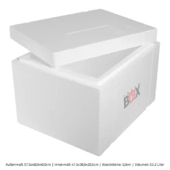 Styroporbox 53W | Wand: 5,0cm | Volumen: 53,2L | Innenmaß:47x38x29cm | Weiß Isolierbox Thermobox Kühlbox Warmhaltebox 15 Styroporbox 53W | Wand: 5,0cm | Volumen: 53,2L | Innenmaß:47x38x29cm | Weiß Isolierbox Thermobox Kühlbox Warmhaltebox -Küchenwaren Geschäft df2227b5d49e7ebb106b979eddcea594