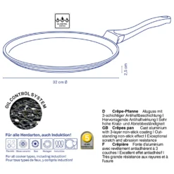 Kela Keuken - Stella Nova Crêpe-Pfanne Ø 32 Cm 16 Kela Keuken - Stella Nova Crêpe-Pfanne Ø 32 Cm -Küchenwaren Geschäft df27d99024ec4682f3a6916b66feed60