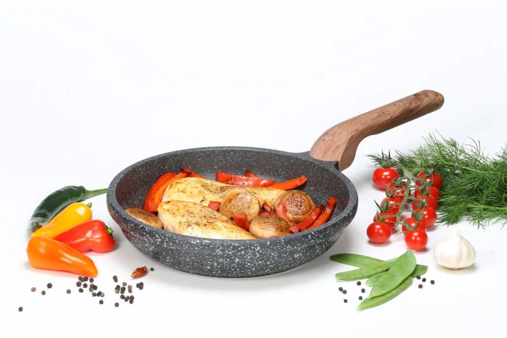 Karl Krüger 3-tlg Bratpfannen Set TEXAS Ø20 /24 /28 Cm, Induktions- & Backofen-geeignete, Antihaft-beschichtete, Energiesparende Aluminium Bratpfanne 4 Karl Krüger 3-tlg Bratpfannen Set TEXAS Ø20 /24 /28 Cm, Induktions- & Backofen-geeignete, Antihaft-beschichtete, Energiesparende Aluminium Bratpfanne – Bild 2