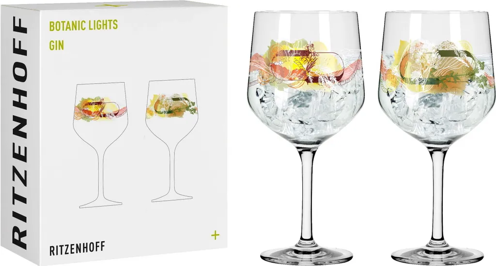Botanic Lights Ginglas-Set #1, #2 Von Heike Zuschke 3 Botanic Lights Ginglas-Set #1, #2 Von Heike Zuschke