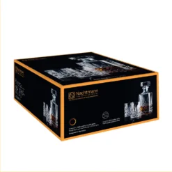 Nachtmann 0091899-0 Noblesse Whisky-Set, 1 X Karaffe/Dekanter + 2 X Whisky-Becher, Klar (1 Set) -Küchenwaren Geschäft e6c18750e21d7c6ae984221015c6f190