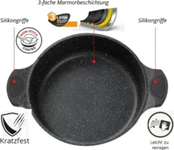 Aluguss Tajine Tagine Ø28cm Induktion Silikongriffe Gartopf Dampfgarer Bräter -Küchenwaren Geschäft e71cf0ed6d495e8f0105781695805828