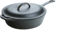 LODGE Gusseiserner Topf Mit Deckel