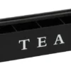 Theedoos Zwart 6-Vaks 1 Theedoos Zwart 6-Vaks -Küchenwaren Geschäft e796c821a74e04fd8b35ab92bef40ffd