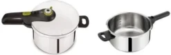 Tefal P2544337, 1 Korb/Körbe, Schwarz, Edelstahl, Freestanding (placement), Knöpfe, Drehregler, Edelstahl, 0 - 117 °C -Küchenwaren Geschäft ea9b154460e993a2c97283f069d38b5f