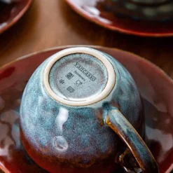 Vancasso Kaffeeservice »STARRY« 8-tlg Steinzeug Kaffeeset Mit Kaffeetasse, Untertasse -Küchenwaren Geschäft eb377baf0c82183a5fe521d2d9c0ee32