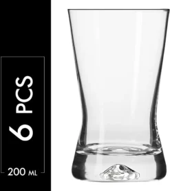 KROSNO X-Line Wassergläser, 6er-Set, 200 Ml -Küchenwaren Geschäft ecbf2eaf78e8da6bf40ac52ac159f0e1