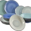 Studio Tavola Geschirr Set Ocean Blue 18-teilig -Küchenwaren Geschäft ee261969619fb7443901387b9d9ca1bd