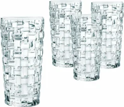 Nachtmann Bossa Nova Longdrinkglas 395 Ml, Klar (4er Pack) -Küchenwaren Geschäft ef8f043b7f3d9f21b2848baa27b45a41