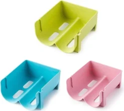 3 Stück/Set Lebensmittel Frisch Aufbewahren Kühlschrank Aufbewahrungsbox Lebensmittelbehälter Frischhaltedosen ,Bierflasche Getränkedose Kühlschrank Aufbewahrungsbox Rack Stapelbar Organizer Regal(3 Farben) -Küchenwaren Geschäft f2a48cfa1d827a4ff6e60b5420f3126f