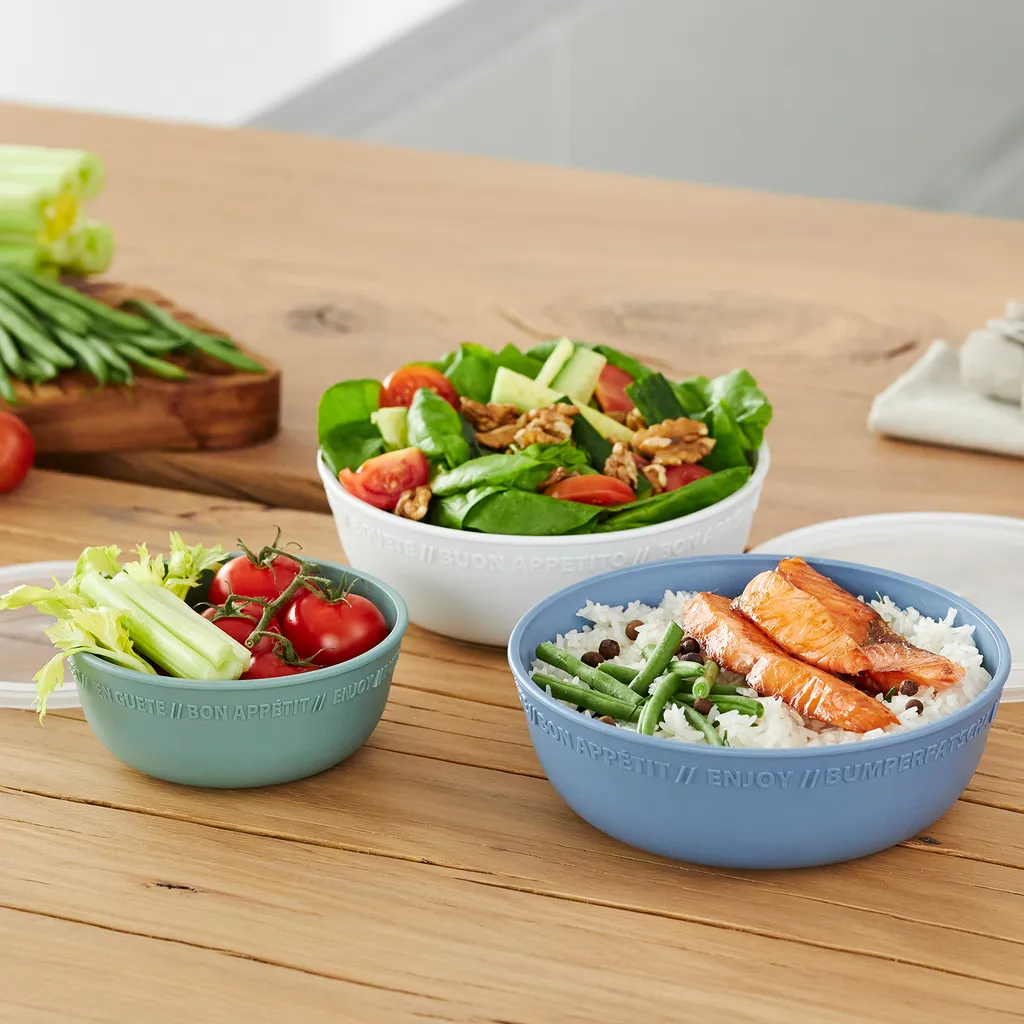 ROTHO Schüssel 1.02 L Mit Deckel TRESA, Farbe:Limettengrün 9 ROTHO Schüssel 1.02 L Mit Deckel TRESA, Farbe:Limettengrün – Bild 7