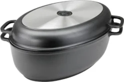 Universalbräter 7,5 L Alu-Gussbräter Multi-Grill-Bräter Deckel = Auflaufform -Küchenwaren Geschäft f6169a29c722ddb757a20f7de88d48f8