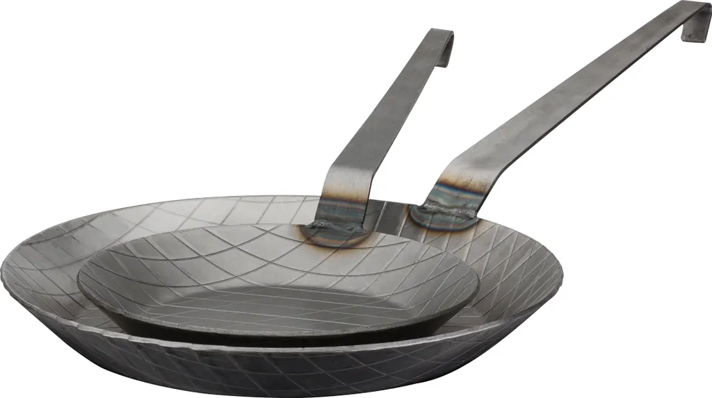 GSW Pfannen-Set Gastro Traditionell Eisen Geschmiedet 2 Tlg., Eisen, Bratpfanne ø Ca. 20 X H 3,0cm / ø Ca. 28 X H 3,8cm 3 GSW Pfannen-Set Gastro Traditionell Eisen Geschmiedet 2 Tlg., Eisen, Bratpfanne ø Ca. 20 X H 3,0cm / ø Ca. 28 X H 3,8cm