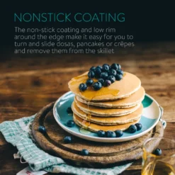 Navaris Crêpespfanne Pfannkuchenpfanne Palatschinkenpfanne - 26cm Pfanne Für Crêpes Pancakes - Alle Kochflächen - Antihaftbeschichtung 8 Navaris Crêpespfanne Pfannkuchenpfanne Palatschinkenpfanne - 26cm Pfanne Für Crêpes Pancakes - Alle Kochflächen - Antihaftbeschichtung -Küchenwaren Geschäft f8142b39833c1ac6f3539664932843fc