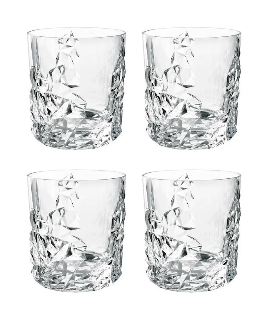 Nachtmann Whiskybecher Sculpture 365ml, Klar (4er Pack) 8 Nachtmann Whiskybecher Sculpture 365ml, Klar (4er Pack) – Bild 6