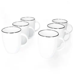 Van Well Black Star 24tlg. Kombi-Service 6 Personen Porzellan Geschirr-Set 11 Van Well Black Star 24tlg. Kombi-Service 6 Personen Porzellan Geschirr-Set -Küchenwaren Geschäft fa6432263750cf525f3ddbec3a5388ad