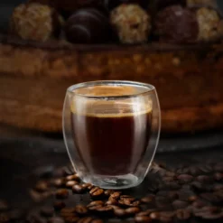 Creano Doppelwandige Espresso-Gläser, 4er-Set 100ml Thermo-Gläser Mit Schwebe-Effekt -Küchenwaren Geschäft fb8e675394273ab3205e5049bdef5d6d