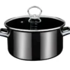 GSW Fleischtopf Profi-Black-Star Mit Glasdeckel 24cm -Küchenwaren Geschäft fbe9b43e361a9cd6d21ccdfe872e7672