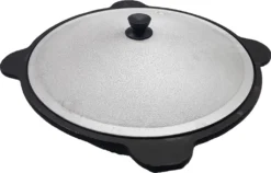 Kazan Gusseisen 16 Liter Mit Aludeckel Usbekischer Kasan Glatter Boden -Küchenwaren Geschäft fc9205bd666db0f33382f06ea820ca03