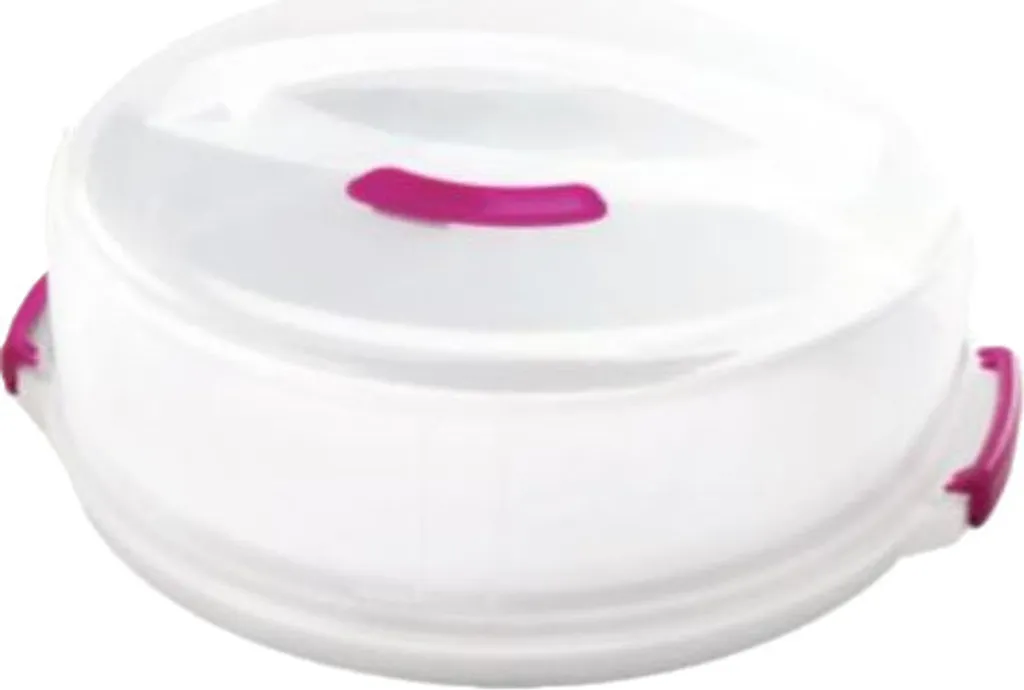 Metaltex Tortenbehälter ø36cm Höhenvers, Transparent/rot/weiß 12 Metaltex Tortenbehälter ø36cm Höhenvers, Transparent/rot/weiß – Bild 10