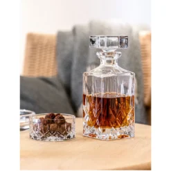 Nachtmann 0091899-0 Noblesse Whisky-Set, 1 X Karaffe/Dekanter + 2 X Whisky-Becher, Klar (1 Set) -Küchenwaren Geschäft fca80771fdb1bf523a87722b9f8bd1d6