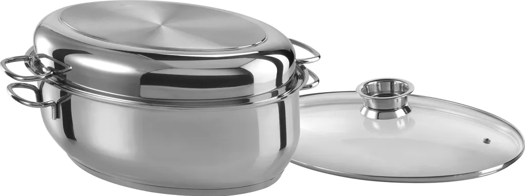 GSW Edelstahlbräter Edelstahl 38cm 3 GSW Edelstahlbräter Edelstahl 38cm