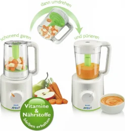 PHILIPS AVENT AVENT 2-in-1 Babynahrungszubereiter 25 PHILIPS AVENT AVENT 2-in-1 Babynahrungszubereiter -Küchenwaren Geschäft fe50e5effb243890a01d0f7df25c1ddc