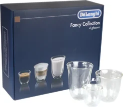 De'Longhi Delonghi Fancy Box 6er Set Thermo Gläser DLSC302 (1er Pack) -Küchenwaren Geschäft fef6ac320ce46a170dc4a3c23b054871
